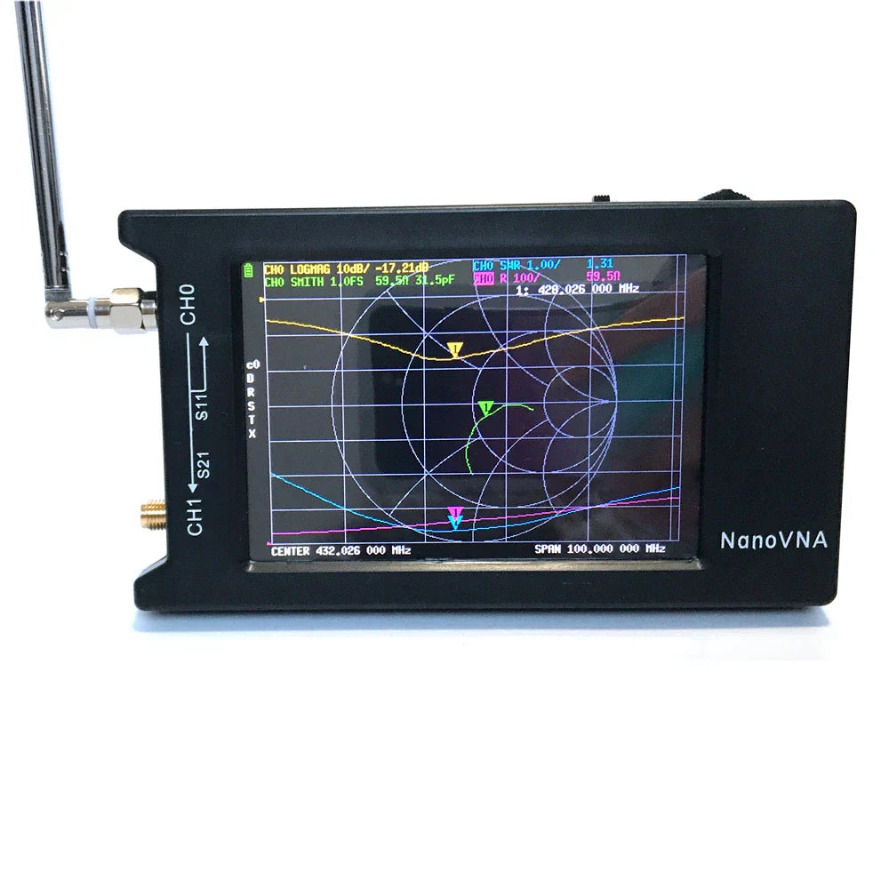 Original Hugen NanoVNA-H4 4.0" display 4.2 version 1950mAh