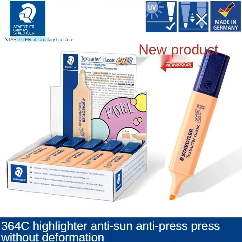 Germany Staedtler 364 Classic Learning Office Marker Fluorescent