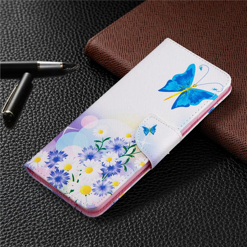 Wallet Flip Case For Redmi 12C Cover Case