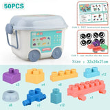Baby Rubber Big Size Particle Bricks Toys DIY