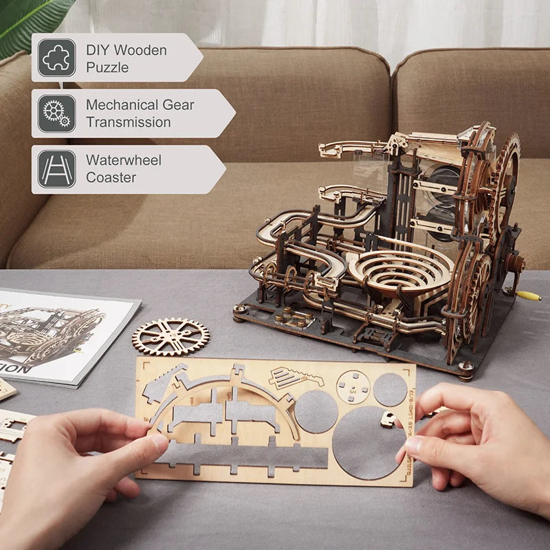 Robotime ROKR Marble Run Educational 3D Wooden Puzzle