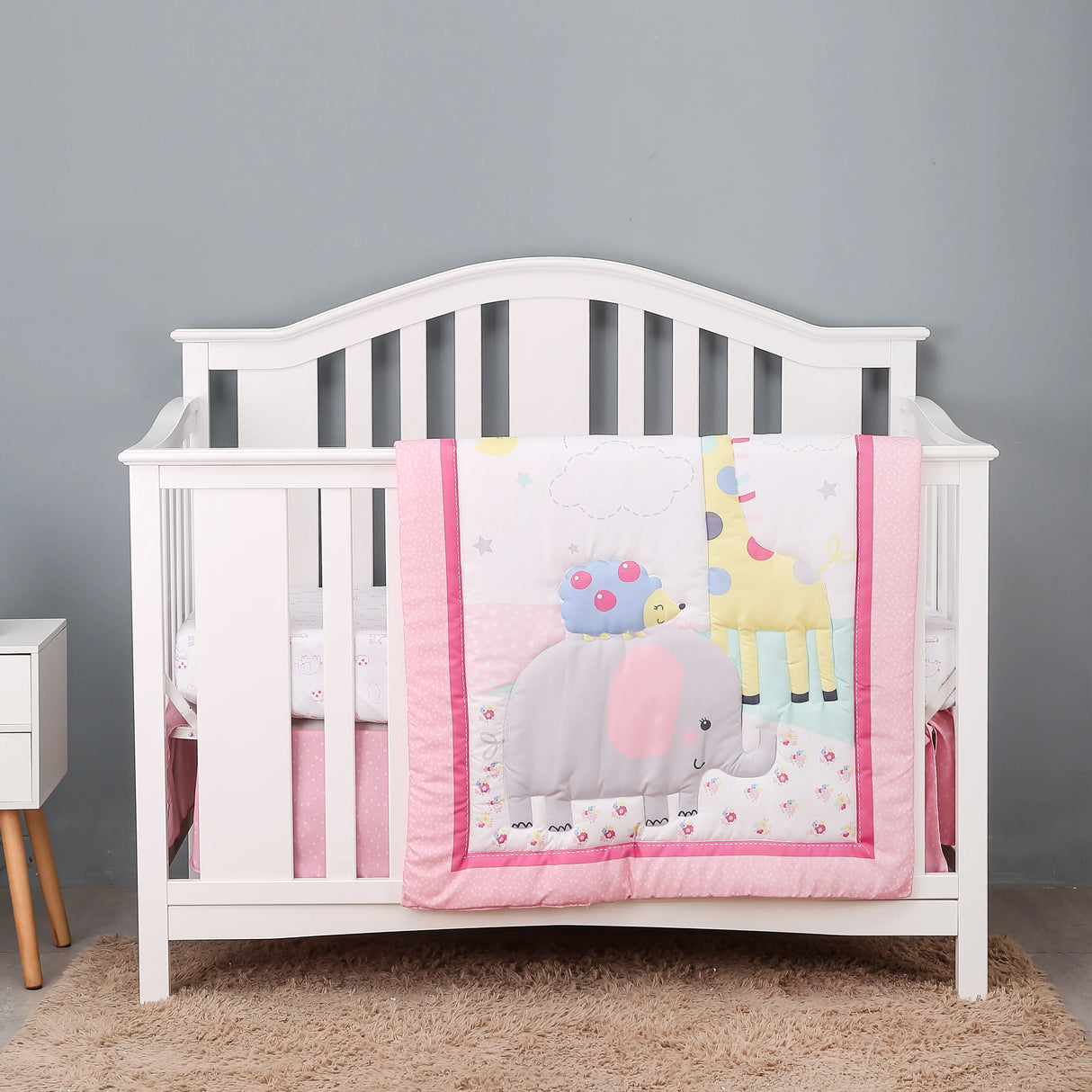 pcs Baby Crib Bedding Set Girls boys hot