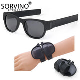 2021 Pop Portable Foldable Folding Sunglasses Polarized Mens