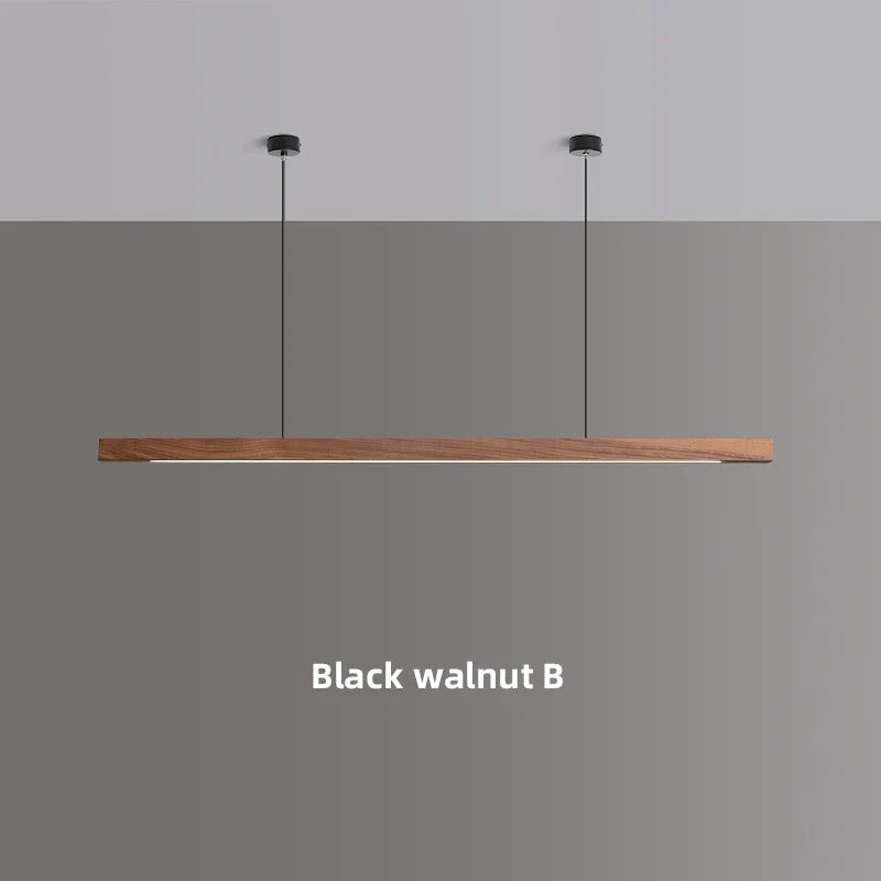 Wooden Pendant Lights Hanging Lamp Modern Table LED