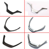 Car Carbon Fiber Interior Steering Wheel Decorative Frame
