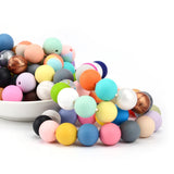 Silicone Bead Wholesale 500pcs/lot Silicone Beads 12mm &