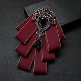 High Quality Korean Fashion New Crystal Bow Tie