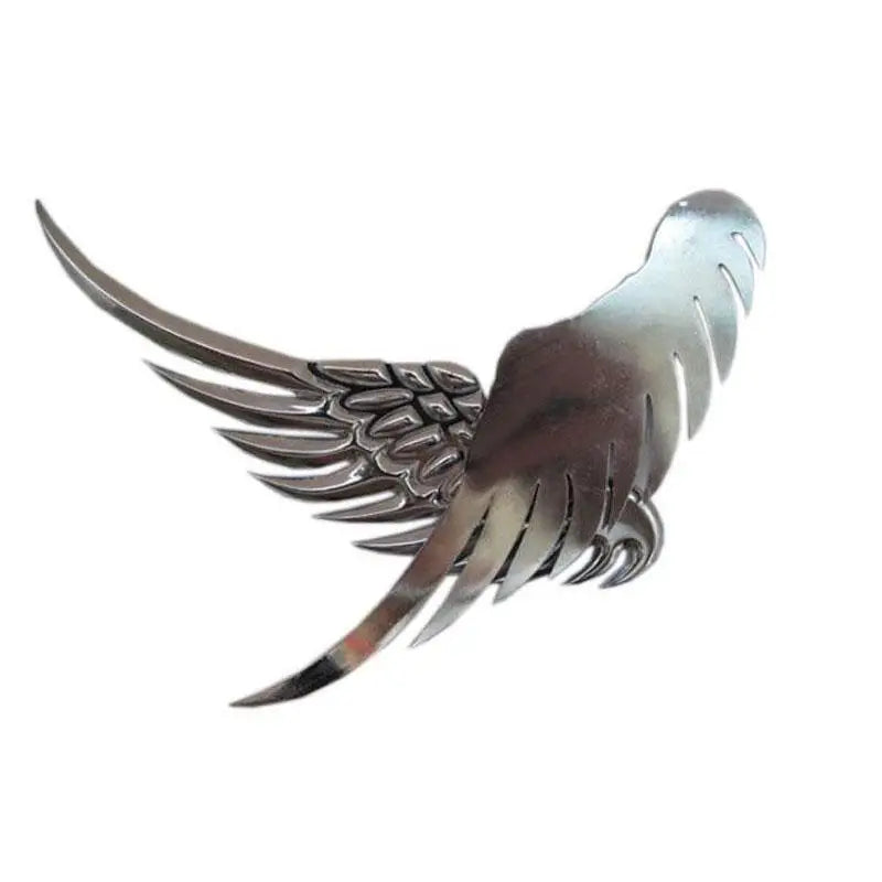 Car Auto Sticker 3D Stereo Metal Angel Wing