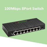 KuWFi 5/8Port Gigabit Switch Ethernet Smart Switcher High