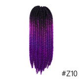 YunRong Senegalese Twist Hair Jumbo Crochet Braids 22