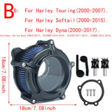 RSD Turbine Clarion Air Cleaner Matte Black Intake