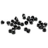 100pcs Universal Wheel Nuts – Silver, Black, Gold, Dust-Proof Rivets
