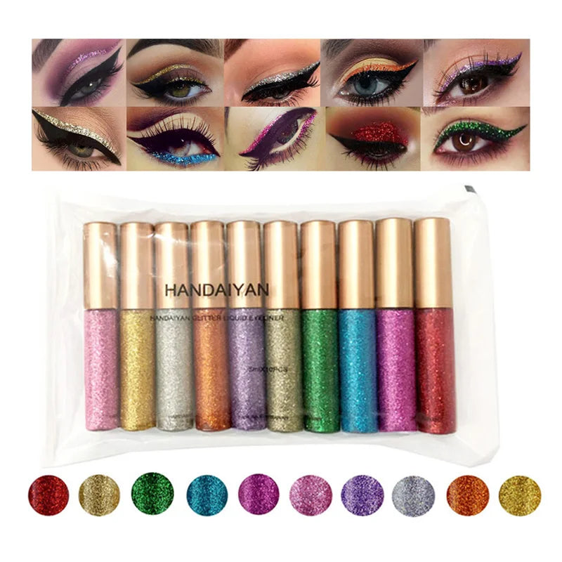 HANDAIYAN Makeup Set Series Eyeshadow Cream Matte Glitter