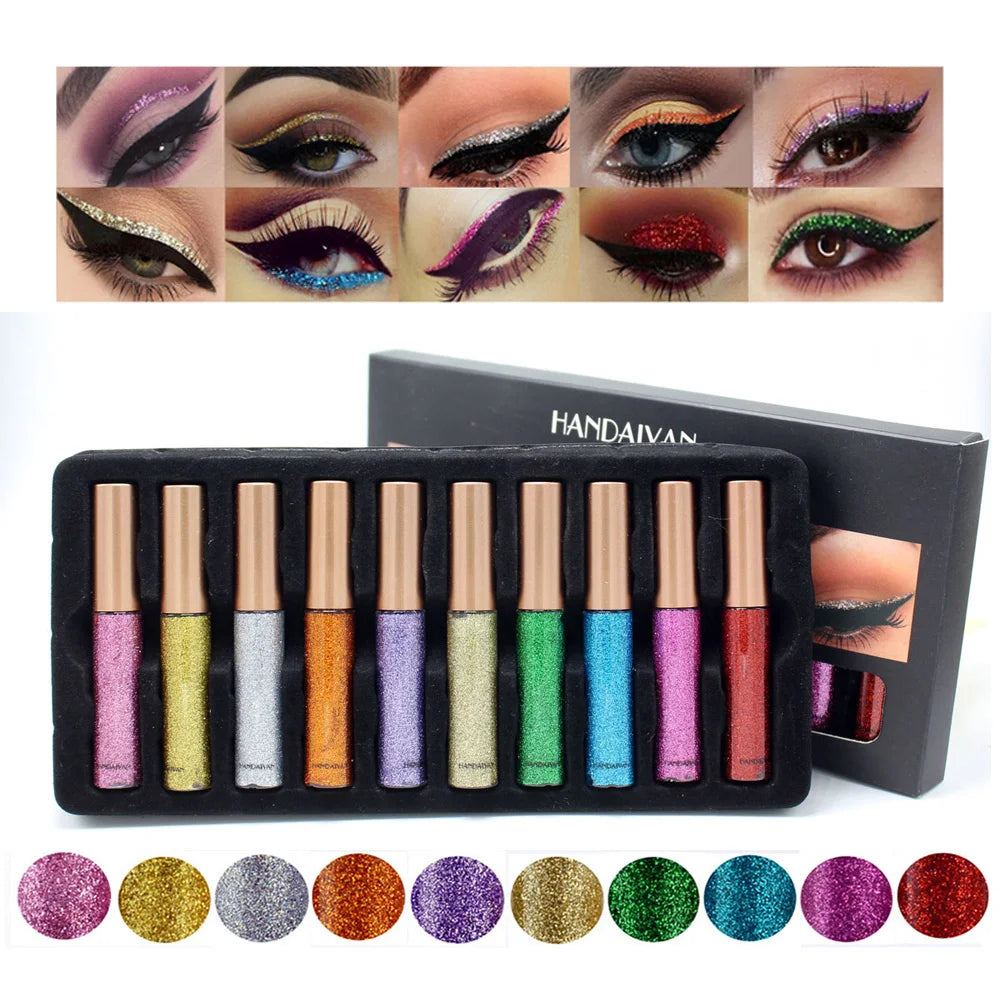 HANDAIYAN Makeup Set Series Eyeshadow Cream Matte Glitter