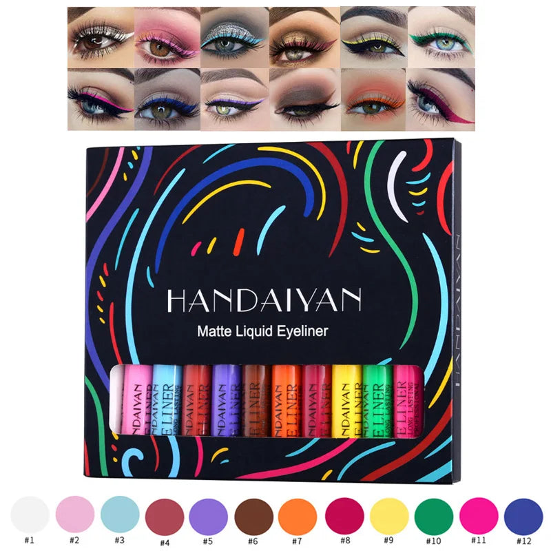 HANDAIYAN Makeup Set Series Eyeshadow Cream Matte Glitter