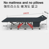 HCLDJM Ultralight Folding bed Camping Cot Bed Portable