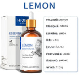 HIQILI Spearmint Vanilla Rose Cinnamon Lemon Essential Oils,100ML