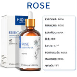 HIQILI Spearmint Vanilla Rose Cinnamon Lemon Essential Oils,100ML