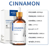 HIQILI Spearmint Vanilla Rose Cinnamon Lemon Essential Oils,100ML