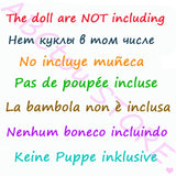 3 Sets Fairy Tale Classic Princess Doll Dresses