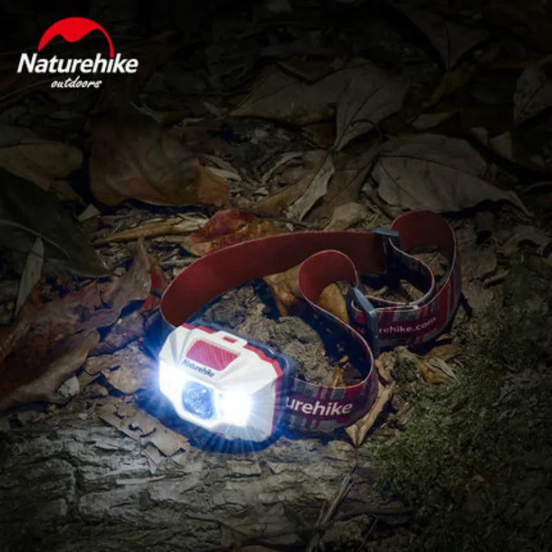 Naturehike USB Charge LED Headlamp Camping Headlight Outdoor