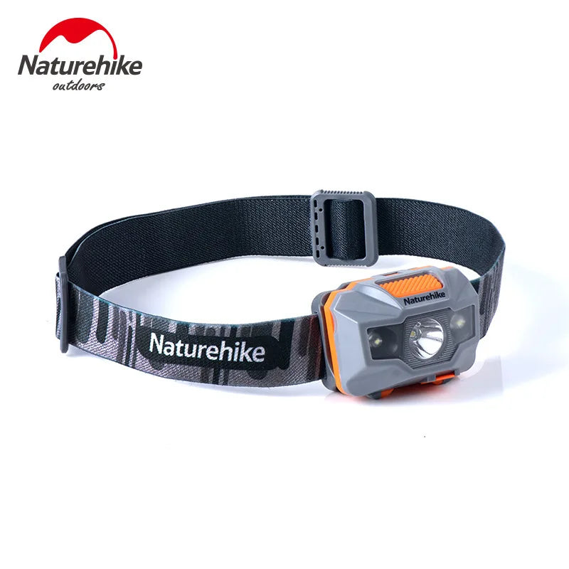 Naturehike USB Charge LED Headlamp Camping Headlight Outdoor