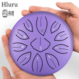 HLURU Mini Steel Tongue Drum 6 Inch 11