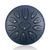 HLURU Mini Steel Tongue Drum 6 Inch 11