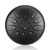 HLURU Mini Steel Tongue Drum 6 Inch 11