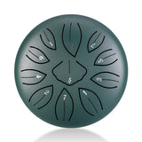HLURU Mini Steel Tongue Drum 6 Inch 11
