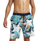 HOTMANGO Men's Beach Shorts Quick Drying Loose and
