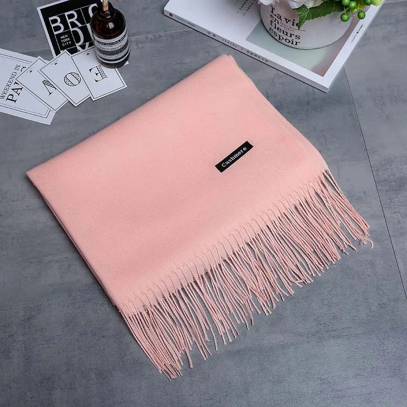 200*70cm High Quality Winter Cashmere Scarf Thicken Warm