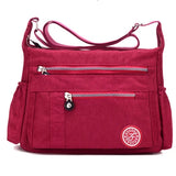 Luxury Women Messenger Bag Waterproof Nylon Shoulder Bags