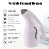 Mini Portable Handheld Ironing Garment Steamer Vertical Fast-Heating