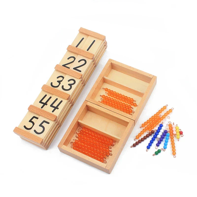 Montessori Teaching Math Toys Teens and Tens Seguin