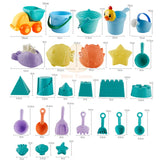 Summer Silicone Soft Baby Beach Toys Kids Mesh