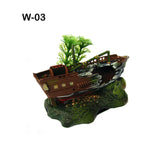 Hot Aquarium Decoration Skeleton on Toilet Fish Tank