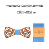 Mahoosive New Floral Wood Bow Ties for Men
