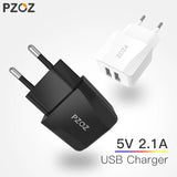 PZOZ Usb Charger Travel EU Plug 2a Fast