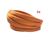 24Pcs/Lot 15mm 24 Colors Satin Fabric Covered Resin