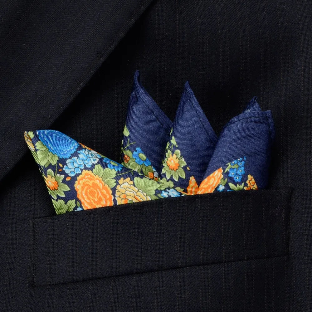 New Arrival 100 Natural Silk Handmade Pocket Handkerchief