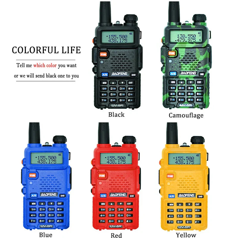 Baofeng UV-5R Walkie Talkie Professional CB Ham Radio