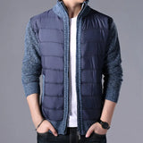 New Men's Thick Sweater Coat Male Autumn Winter