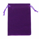 50Pcs 5x7 Velvet Bag Drawstrings Pouches Small size