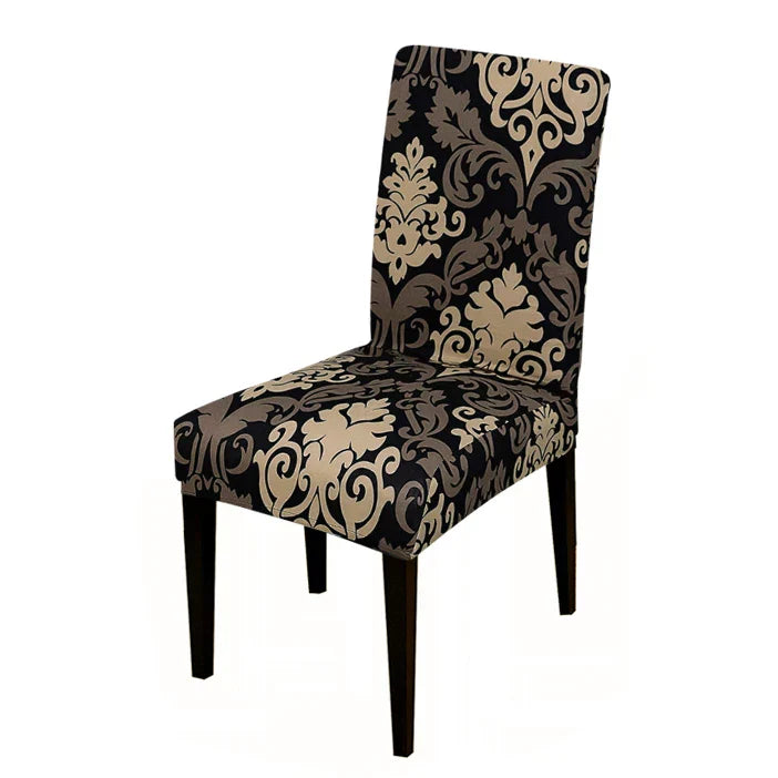 Printed Chair Cover Elastic Seat Chair Covers Removable