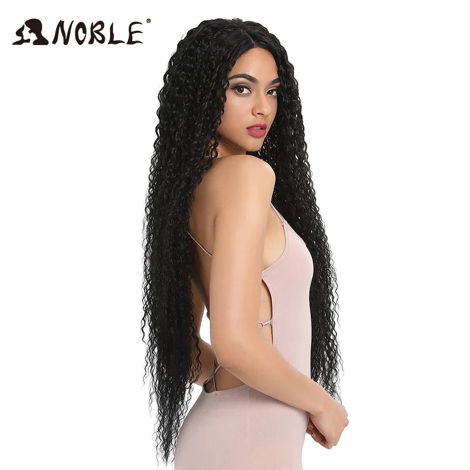 Noble Synthetic Lace Front Wig 38 Inch Long
