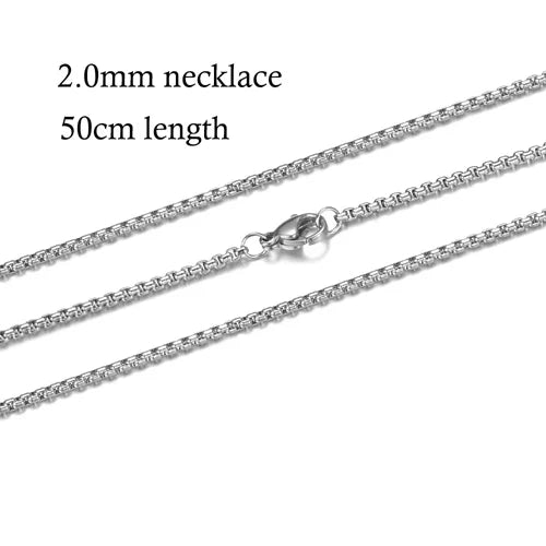 10pcs/lot 316 Stainless Steel Necklace and Bracelet Chain