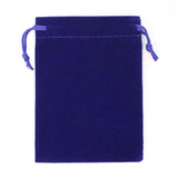 50Pcs 5x7 Velvet Bag Drawstrings Pouches Small size