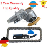 AP01 Timing Chain Tensioner+Chain+Gasket for Audi A4 TT