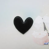 100pcs/lot DIY Velvet Heart padded applique Crafts with